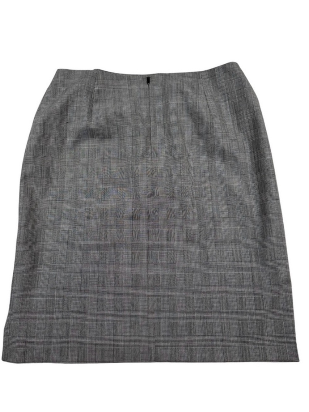 Vintage Jaxsport Wool Blend Plaid lined Skirt • Made in Canada • Size 12 Fall - Picture 3 of 4
